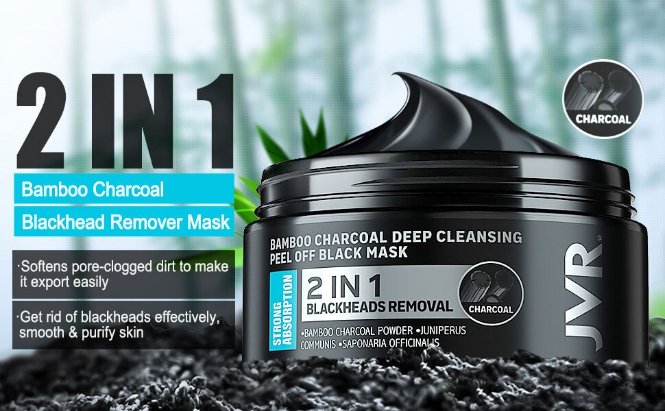 Blackhead Remover Mask Skin Care Bamboo Charcoal Against Black Dots Cleansing Peel Off Face Mask Pore Strip Acne Treatment 120g Blackhead Remover Mask Skin Care Bamboo Charcoal Against Black Dots Cleansing Peel Off Face Mask Pore Strip Acne Treatment 120g