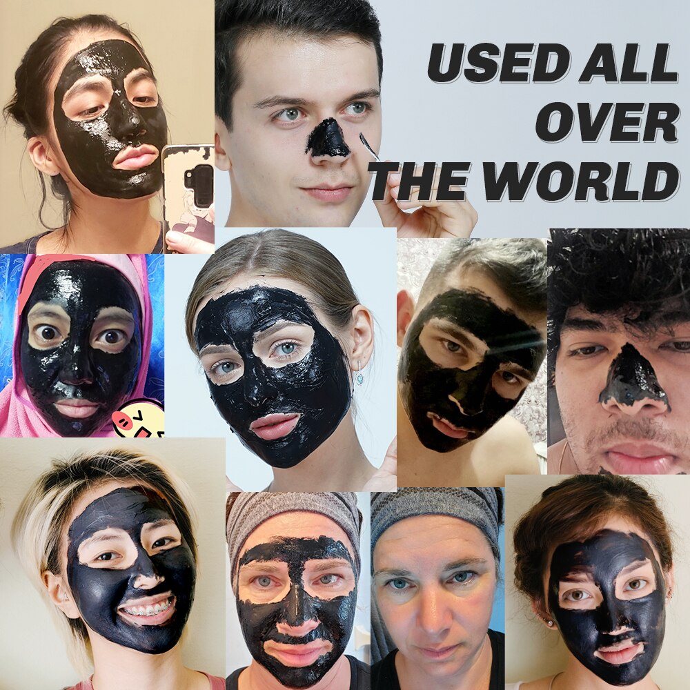 Blackhead Remover Mask Skin Care Bamboo Charcoal Against Black Dots Cleansing Peel Off Face Mask Pore Strip Acne Treatment 120g Blackhead Remover Mask Skin Care Bamboo Charcoal Against Black Dots Cleansing Peel Off Face Mask Pore Strip Acne Treatment 120g