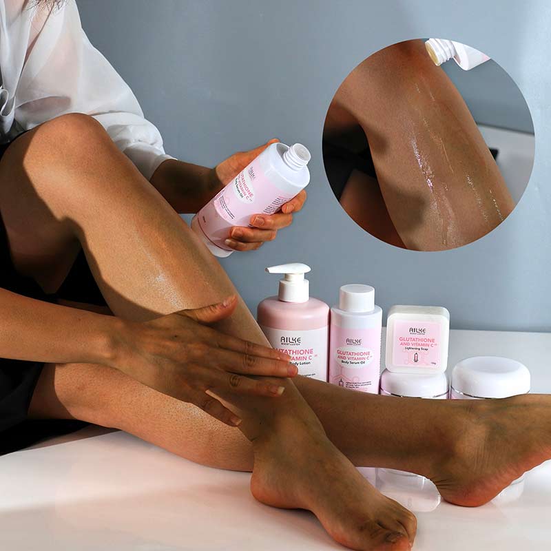 AILKE Whitening Remove Black Spots Facial Skin Care Lotion Moisturizing Cream Body Glutathion Vitamin C Black Skin Face New Set AILKE Whitening Remove Black Spots Facial Skin Care Lotion Moisturizing Cream Body Glutathion Vitamin C Black Skin Face New Set