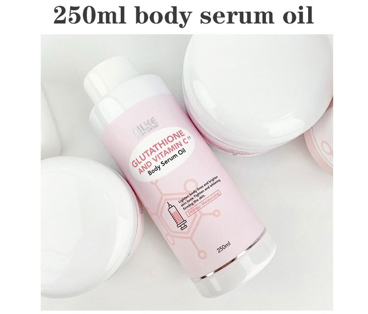 AILKE Whitening Remove Black Spots Facial Skin Care Lotion Moisturizing Cream Body Glutathion Vitamin C Black Skin Face New Set AILKE Whitening Remove Black Spots Facial Skin Care Lotion Moisturizing Cream Body Glutathion Vitamin C Black Skin Face New Set