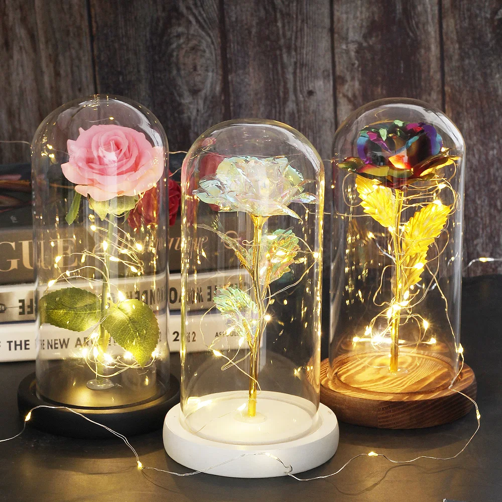 Drop shipping Galaxy Rose Artificial Flowers Beauty and the Beast Rose Wedding Decor Creative Valentine’s Day Mother’s Gift Drop shipping Galaxy Rose Artificial Flowers Beauty and the Beast Rose Wedding Decor Creative Valentine's Day Mother's Gift