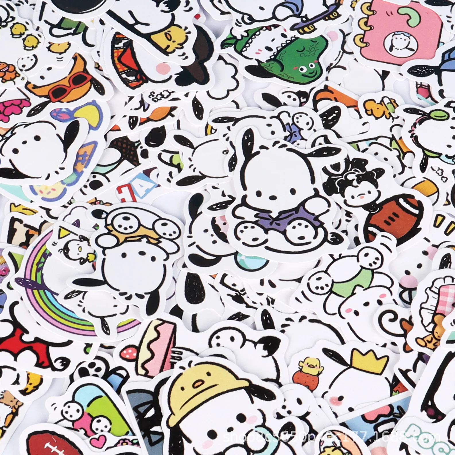 60Pcs Sanrio Hello Kitty Kuromi Cinnamoroll Pochacco Stickers for Kids Girls DIY Laptop Phone Diary Cute Cartoon Sanrio Sticker 60Pcs Sanrio Hello Kitty Kuromi Cinnamoroll Pochacco Stickers for Kids Girls DIY Laptop Phone Diary Cute Cartoon Sanrio Sticker