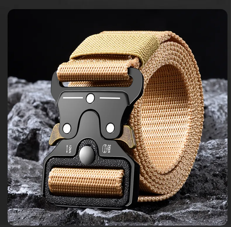 Men Belt Army Outdoor Hunting Tactical Multi Function Combat Survival High Quality Marine Corps Canvas For Nylon Male Luxury Men Belt Army Outdoor Hunting Tactical Multi Function Combat Survival High Quality Marine Corps Canvas For Nylon Male Luxury