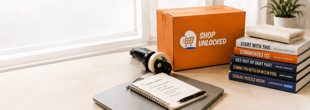 ShopUnlocked books, business tools and ecommerce supplies