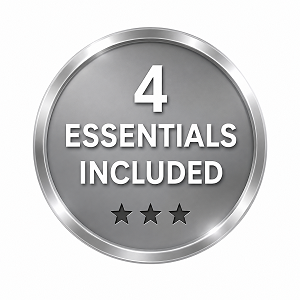 4 essentials included