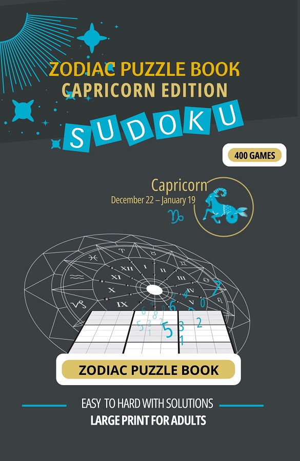 Zodiac Puzzle Book — Capricorn Edition