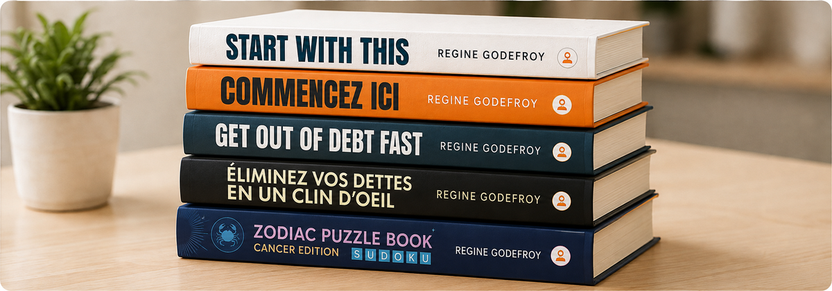 Books for business growth by Regine Godefroy