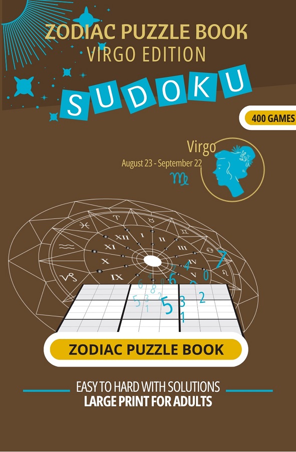 Zodiac Puzzle Book — Virgo Edition