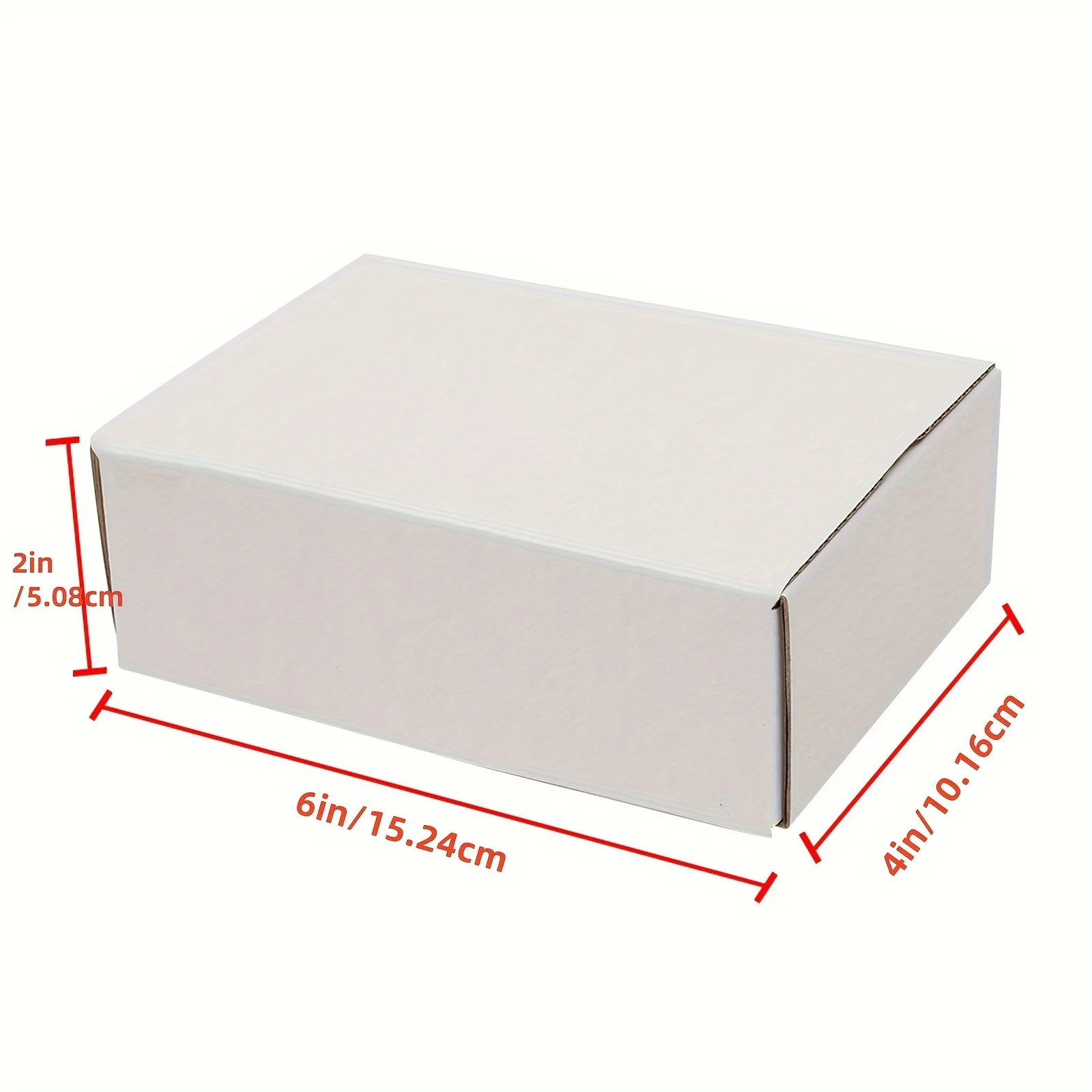 50pcs Corrugated Paper Gift Boxes, 6x4x2 Inch Sturdy Cardboard Packaging,White Small Shipping Boxes for Crafting Gift Mailing 50pcs Corrugated Paper Gift Boxes, 6x4x2 Inch Sturdy Cardboard Packaging,White Small Shipping Boxes for Crafting Gift Mailing